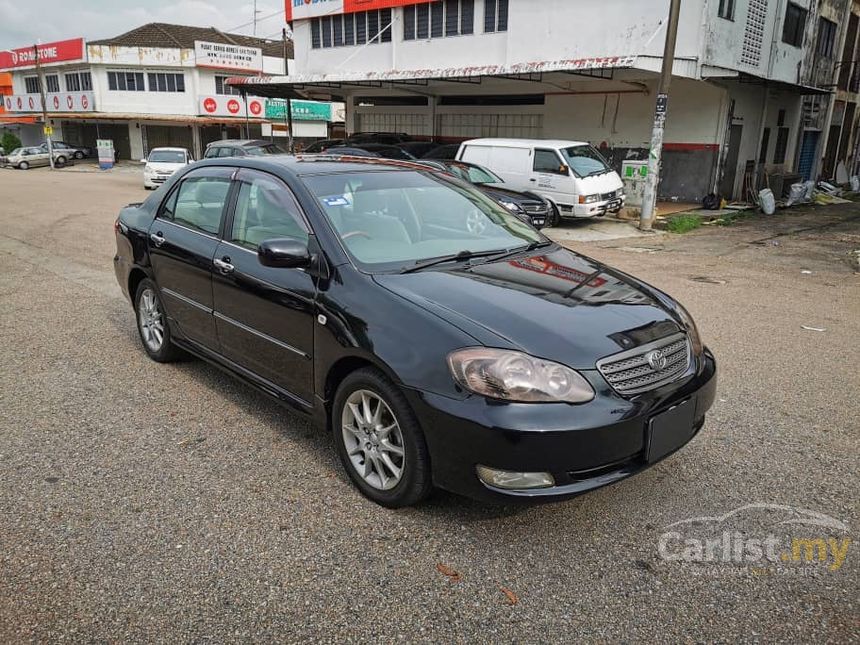 Altis 2004 Toyota Corolla Altis 2004 G 1.8 in Johor Automatic Sedan Black for RM ...