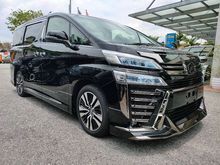 2018 Toyota Vellfire 3.5 ZG Sun Roof 3LED PCS LTA DIM Leather Modelista Bodykits Unregister