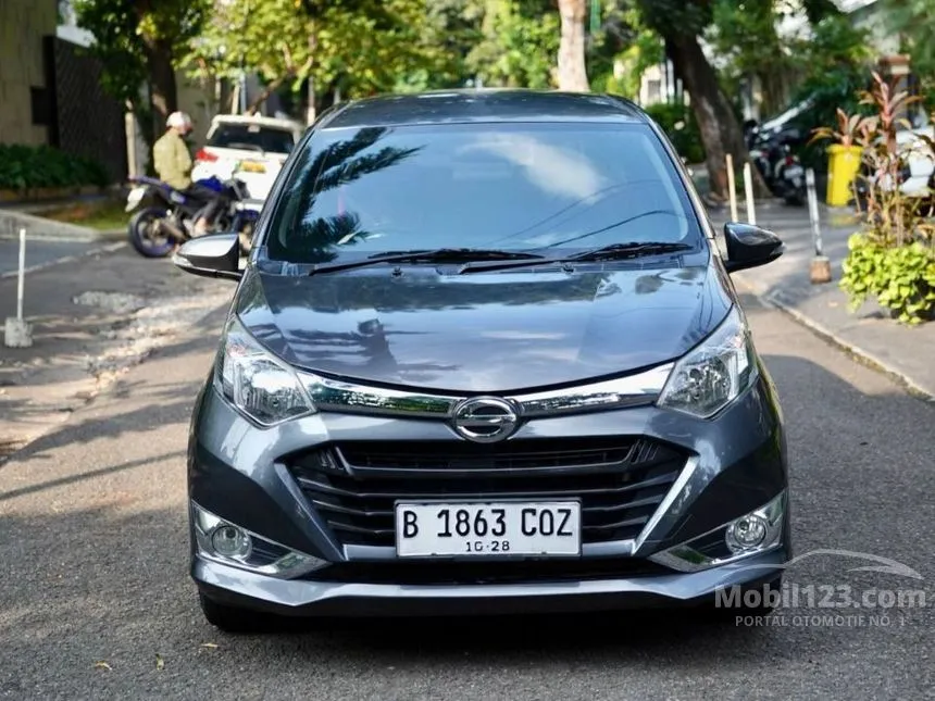 Jual Mobil Daihatsu Sigra 2018 R 1.2 di Jawa Barat Automatic MPV Abu