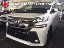 2015 Toyota Vellfire 3.5 ZAG ZG UNREG,FULLSPEC,TRUE YEAR MADE CAN PROVE,ORI 360 SURROUND CAM N JBL HOME THEATER,PILOT SEAT,SUNROOF,PRE CRASH,3 POW-DRS