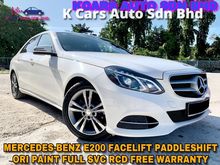 Mercedes-Benz E200 2.0 Avantgarde LOCAL SPEC FREE WARRANTY ORI SUPER LOW MILEAGE