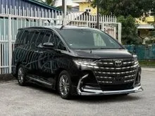 Sunroof / HUD / Bodykit / Side Step 2025 Toyota Alphard 2.5 Z Modelista MPV