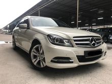 2012 Mercedes-Benz C180 CGI 1.8 Sedan