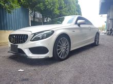 2016 Mercedes-Benz C180 1.6 AMG Sports Plus Coupe, BURMESTER SS, HUD, BSM, JAPAN SPEC, UNREG
