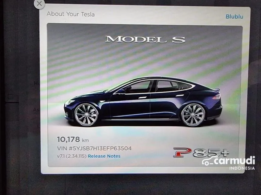 2014 Tesla Model S P85D Hatchback
