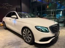 2018 Mercedes-Benz E250 2.0 Exclusive Line Sedan
