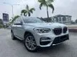 Used 2019 BMW X3 2.0 xDrive30i Luxury SUV, Low Mileage 59k km, Under Warranty BMW, Full Service Record, Well Maintance, Like New,,Acc free Guarantee