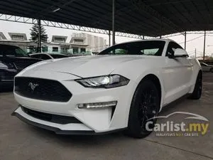 2019 Ford Mustang 2.3 Ecoboost Coupe Facelift Recaro Seat B&O Sound Digital Meter Sport Exhaust Xenon Light LED Daytime Running Light Elec LeatherSeat