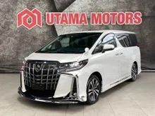 SPECIAL DEALS 2022 TOYOTA ALPHARD 2.5 SC SR BODYKIT DIM BSM RM1,962/MONTH READY STOCK UNIT FAST APPROVAL