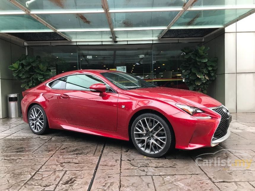 Lexus Rc200t 2017 F Sport 2 0 In Kuala Lumpur Automatic Coupe Red For Rm 278 000 7371134 Carlist My