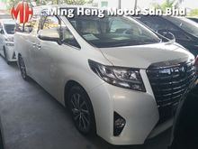 2016 Toyota Alphard 2.5 G - YEAR END PROMOTION -