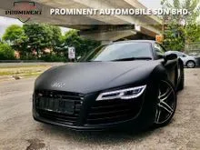AUDI R8 RS 4.2 WTY 2023 2013,CRYSTAL BLACK IN COLOUR,FULL LEATHER LEATHER RED IN COLOUR,SMOOTH ENGINE GEAR BOX,ONE OF VIP DATO OWNER