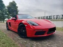 2019 2021 Porsche 718 Boxster S 2.0 CBU COUPE CONVERTIBLE