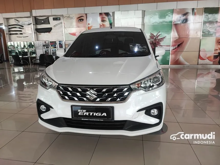 Jual Mobil Suzuki Ertiga 2024 Hybrid GX 1.5 di Jawa Barat Automatic MPV Putih Rp 225.690.000