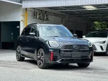 2024 MINI Countryman 2.0 John Cooper Works ALL4 SUV / 6A / 300HP / JCW PARTS / HARMAN KARDON / JCW 4 PIPE EXHAUST