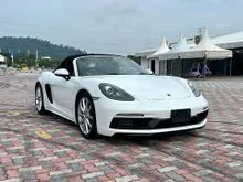 Un-Reg 2019 Porsche 718 Boxster