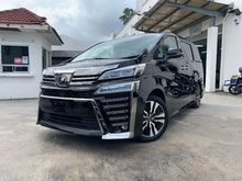 2018 Toyota Vellfire 2.5 Z G Edition MPV ZG**PREMIUM WARRANTY**SHOWROOM CONDITION**HIGH TRADE-IN**