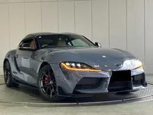 Recon Offer Stock 2024 Toyota GR Supra 3.0T Coupe Gray Manual Grade 6A Low Mileage