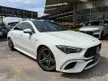 Recon 2021 MERCEDES BENZ CLA45S AMG 4MATIC PLUS (12K MILEAGE) SPORT EXHAUST SYSTEM WITH BURMESTER PREMIUM SOUND SYSTEM