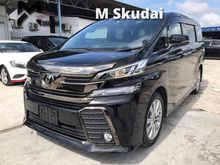 2017 Toyota Vellfire 2.5 Z Golden Eyes 12K MILEAGE ONLY 5YRS TOYOTA WARRANTY!!!