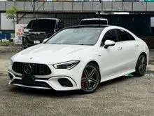 READY STOCK 2021 Mercedes-Benz AMG CLA45 2.0 S 4MATIC+ Coupe RAYA BEST DEAL