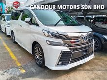REBATE 100K - 2017 Unreg Toyota Vellfire 2.5ZG