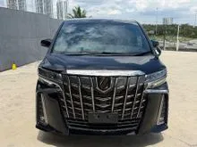 2021 Toyota Alphard 2.5 S Type Gold MPV(Unregistered)Free 8Year Unlimited Mileage Warranty(Free Full Set Modelista Bodykit)