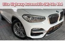 BMW X3 2.0 xDrive30i Year 2018 Premium White Edition WARRANTY till 15/06/2027 Genuine infor