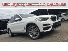 BMW X3 2.0 xDrive30i Year 2018 Premium White Edition WARRANTY till 07 / 10 / 2026 Genuine infor