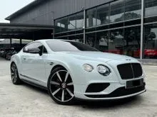 2016 Bentley Continental GT 4.0 V8 S Coupe TIP TOP CONDITION ORIGINAL MILEAGE READY STOCK PRICE CAN NEGO TILL LET GO WELCOME VIEW CAR