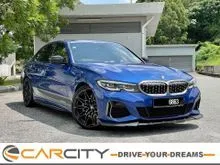 2019 BMW 330i 2.0 M Sport Sedan UNDER WARRANTY GENUINE LOW MILEAGE FULL SERVICE RECORD TRUE YEAR MADE M3 CARBON STEERING WHEEL CARBON M-PERFORMANCE