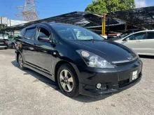 Sunroof,4x Disc Brake,Auto Climate,Android Player,Clean Interior,Well Maintained,Malay Owner-2004/05 Toyota Wish 1.8(A) Type S MPV