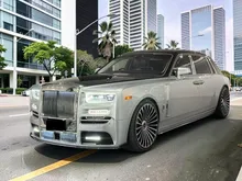 2022 Rolls-Royce Phantom Extended Wheelbase MANSORY 24 Wheels Starlight Headliner Silver