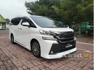 2017 Toyota Vellfire 2.5 Z Golden Eyes MPV