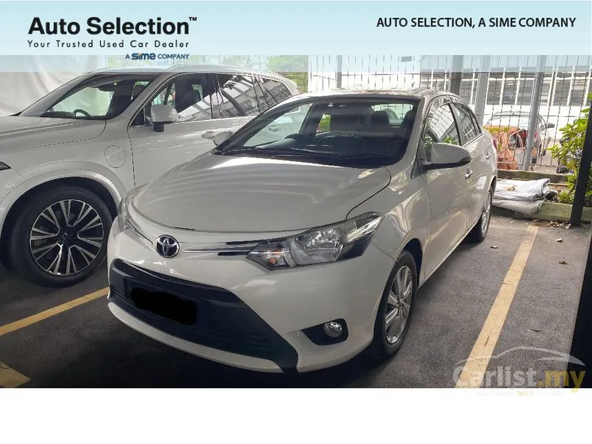2015 Toyota Vios E Sedan