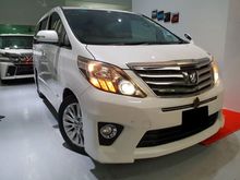 2012 Toyota Alphard 2.4 SC SUNROOF FULL ALPINE FULL LEATHER