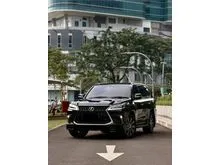 2019 Lexus LX 570 5.7 Sport SUV Black on Black Odo 100 Rb (TERMURAH)