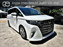 2025 Toyota Alphard 2.5 Z Grade 6A Mileage 73 km Ready Stock new car condition moonroof head up display HUD