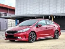 2017 Kia Cerato YD K3 Facelift 1.6 Sedan (A) 5 TAHUN WARRANTY