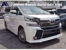2015 Toyota Vellfire 3.5 ZA G JBL Premium Sound System Pilot Seat Power Boot Unregister for sale.
