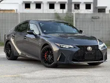 2022 Lexus IS 300 2.0 F Sport MODE BLACK Sedan READY STOCK