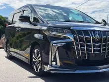 2020 MODELLISTA DIM BSM SUNROOF APPLE CAR PLAY LEATHER PRE CRASH LANE ASSIST Toyota Alphard 2.5 SC G S C UNREG