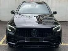 NEW STOCK, MERCEDES BENZ GLC300 2.0 4MATIC AMG , SERVICE C&C 43K , FULL NEW BODYKIT , NAPPA BROWN LEATHER SEAT , BURMESTER SOUND SYSTEM , GLC250 , AMG
