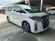 Recon 2021 Toyota Alphard 2.5 G S C Package MPV SC DIM BSM SUNROOF 3BA ROOF TV