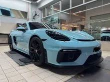 2018/2023 Porsche 718 2.0 Cayman Coupe
