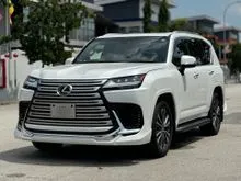 2024 Lexus LX 600 3.4 SUV, Rear Monitor, Modellista Aero Kit, Black Interior