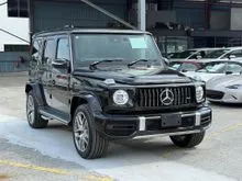 2023 Mercedes G63 Manufaktur AMG- READY STOCK... 1,100km only, Black Seats, Steering with Button...
