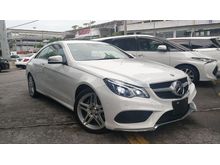 2014 Mercedes-Benz E250 2.0 AMG Coupe (4 CAMERA, RADAR SAFETY PACKAGE)