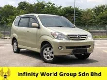 Y 2007 Toyota Avanza 1.3 MPV / VTI SAVER PETROL ENGINE / 8 SEAT / ROOF AIR COND / TIP TOP CONDITION