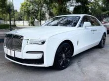 ROCKING WHITE UNREG 2021 ROLLS ROYCE GHOST 6.75T V12 LUXURY SWB JAPAN SPEC